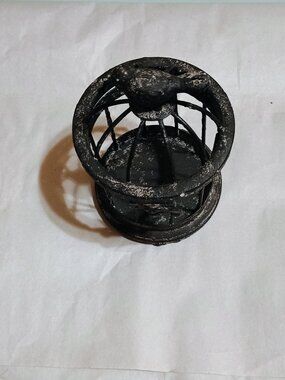 tiny black birdcage